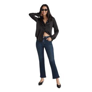 Madewell Mid Rise Kick Out Jeans Bootcut